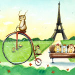 Herbert Pedals Through Paris