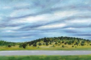 Landscape Painting by Maggie Hurley