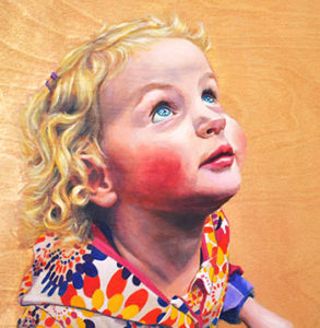 Children's portrait by Maggie Hurley