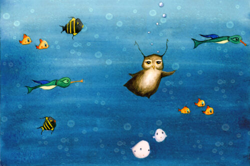 Herbert Swims With the Fishes