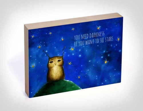 Herbert’s Wisdom – Print mounted on Wood Herbert's Wisdom - Print mounted on Wood