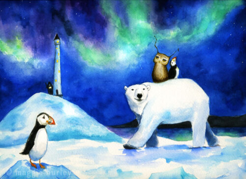 Herbert the Owl Gets Dazzled