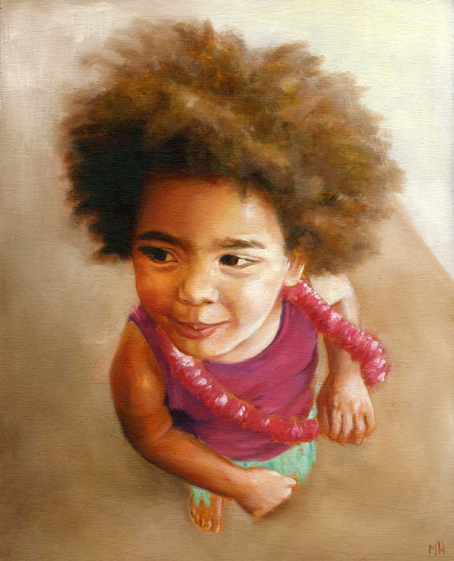 Children's portrait by Maggie Hurley