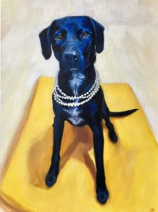 Clarice dog portrait final