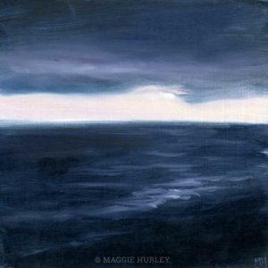 Ocean painting by maggie hurley