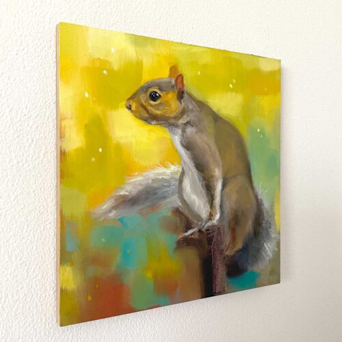 Squirrel painting maggie hurley