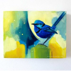 Splendid Fairywren Bird Art