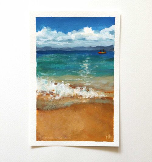 painting of lake tahoe