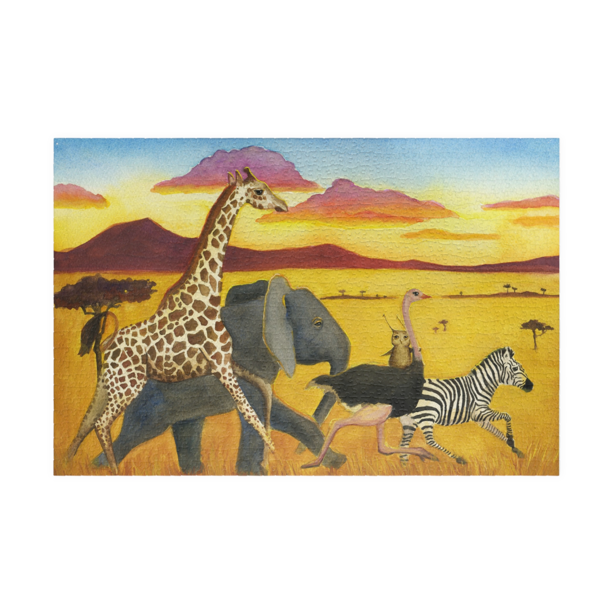 Herbert the Owl Puzzle - Herbert on Safari - Image 4