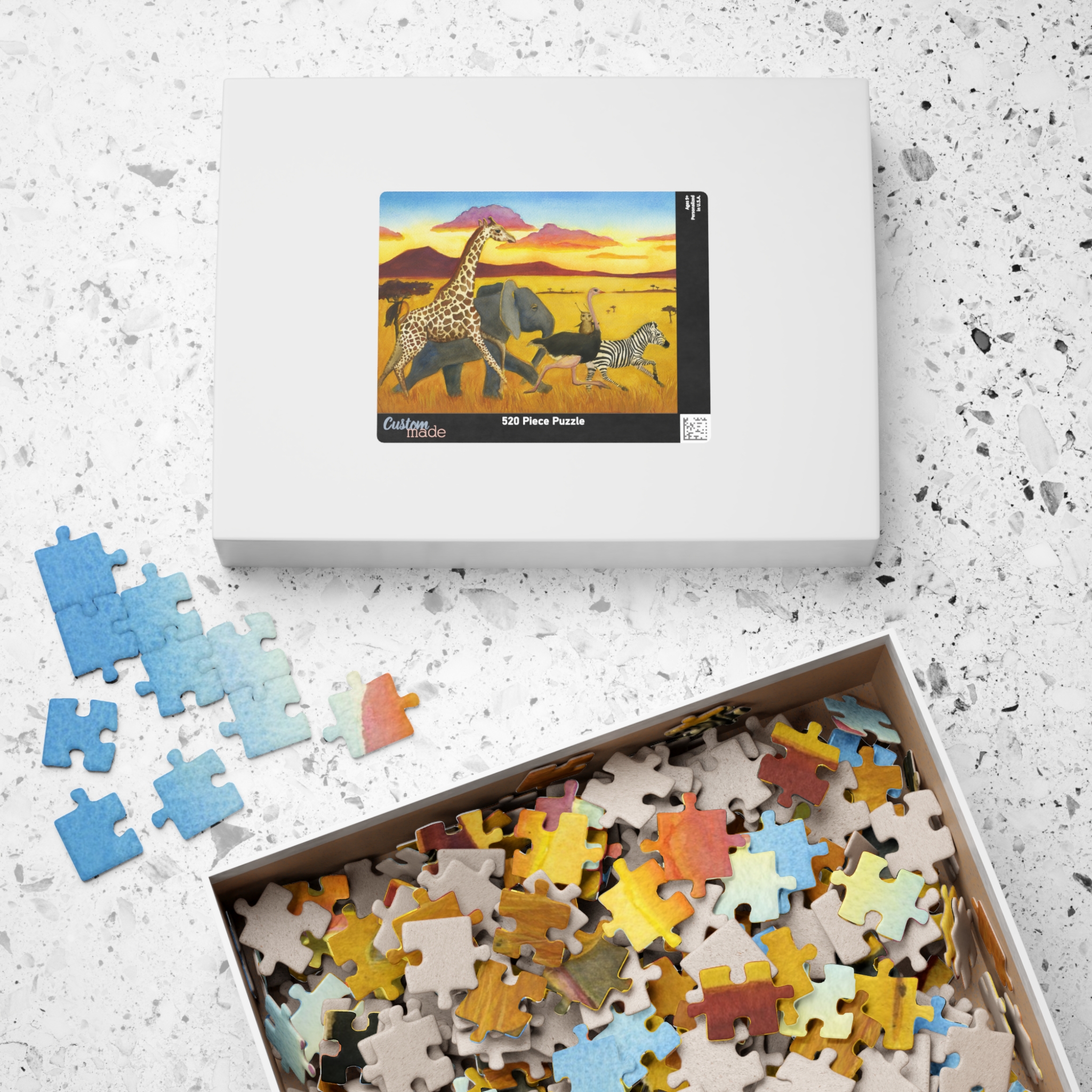 Herbert the Owl Puzzle - Herbert on Safari - Image 9