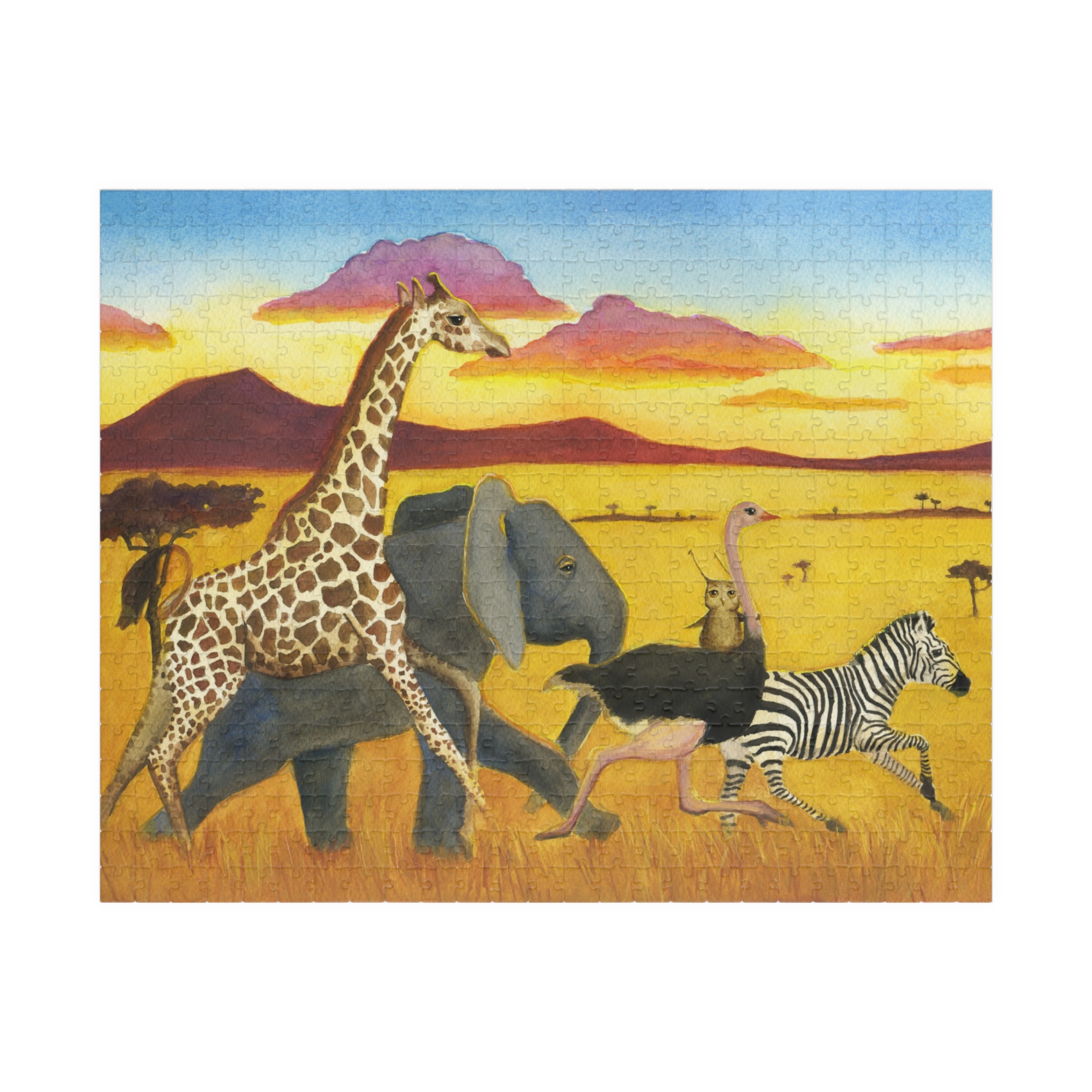 Herbert the Owl Puzzle - Herbert on Safari - Image 7