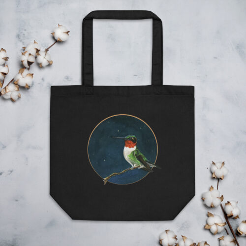 Ruby-throated Hummingbird | Eco Tote Bag